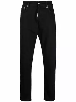 Represent узкие джинсы, черный