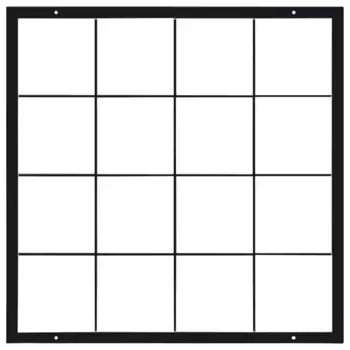 Решетка KRAUS "Plant Wall" доступна в двух размерах 137,5х71х2,5 см, черный