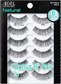 Ресницы Ardell Professional 105 Natural Strip Eyelashes, 6 штук в упаковке