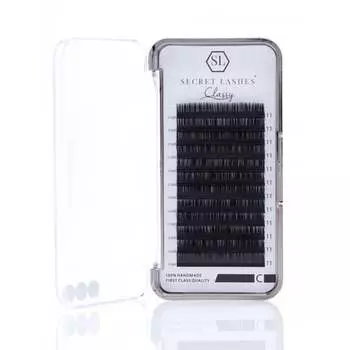 Ресницы Classy C 0,15мм 9мм - идеально подходят для метода 1:1 Secret Lashes -