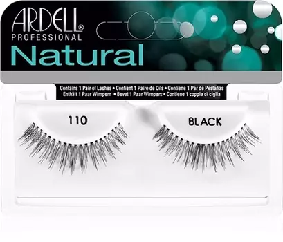 Ресницы для наклеивания Ardell Natural, 110 Black 1 szt.