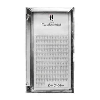 Ресницы Fast Volume 3D для объема 0,07 C-8мм Ibra Assorted