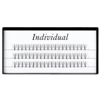 Ресницы индивидуальные, Манга пучки 0,07С 10мм Individual