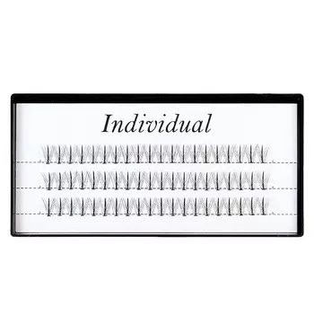 Ресницы индивидуальные, Манга пучки 0,07С 11мм Individual