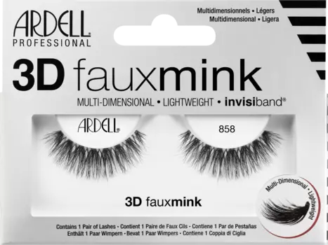 Ресницы искусственные 3D Искусственная Норка 858 (1 пара) 2 шт. ARDELL