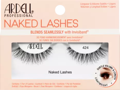 Ресницы искусственные 424 Naked Lashes (1 пара) 2 шт. ARDELL