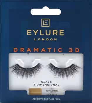 Ресницы искусственные Dramatic 3D 196 (1 пара) 2 шт. Eylure