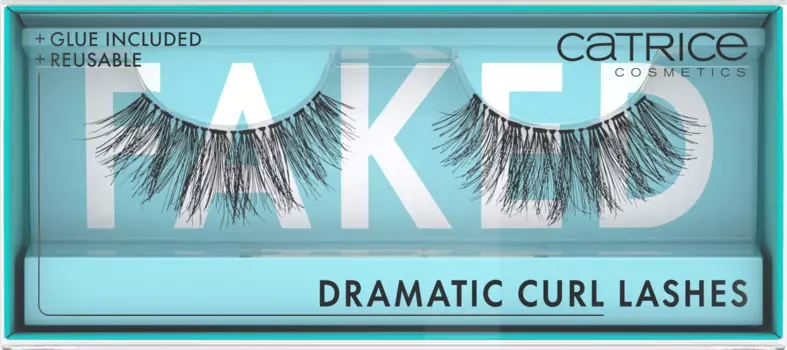 Ресницы искусственные Dramatic Curl (1 пара) 2 шт. Catrice