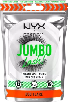 Ресницы искусственные Jumbo 04 Ego Flare (1 пара) 2 шт. NYX PROFESSIONAL MAKEUP