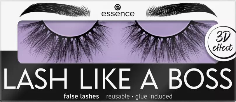 Ресницы искусственные Like A Boss 02 Limitless (1 пара) 2 шт. essence