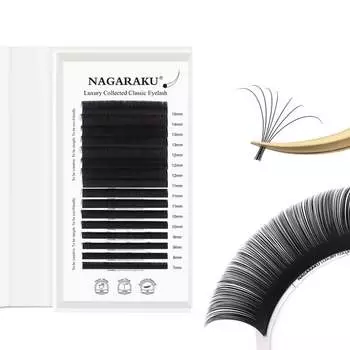 Ресницы Nagaraku Luxury Collected D, 0,07, 13 мм