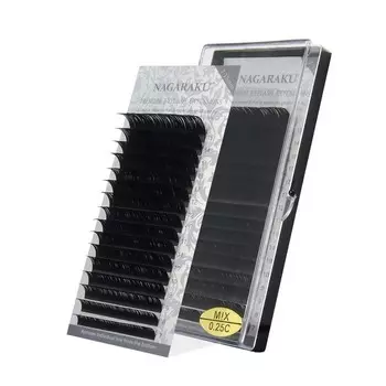 Ресницы Nagaraku Mix B, 0,1