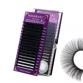 Ресницы Nagaraku New generation B, 0,07, 12 мм