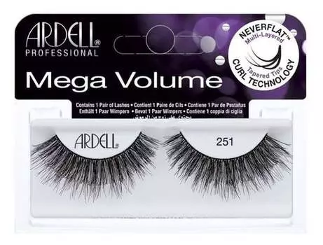 Ресницы-полоски Mega Volume 251, 1 пара Ardell