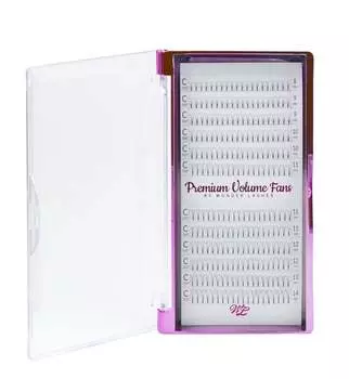 Ресницы Premium 3D Volume Fans D, MIX мм Wonder Lashes, WonderLashes