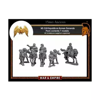Республиканские римские генералы, War & Empire - Ancients Miniatures - Late Roman (15mm)