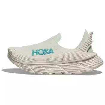 Restore Hiking Shoes Unisex Low-top Frost White / Clear Sky Blue Hoka One One