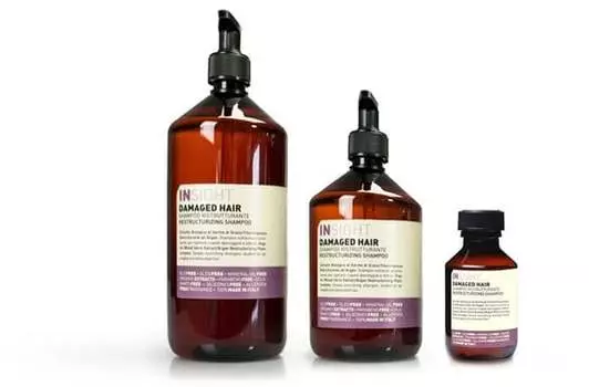 Реструктуризирующий шампунь для поврежденных волос 900мл INSIGHT