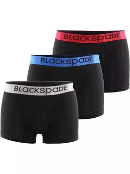 Ретро брюки современные основы Blackspade, черный