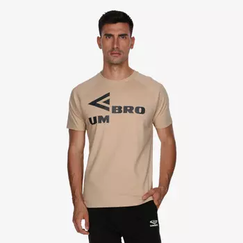 Ретро футболка Umbro, бежевый