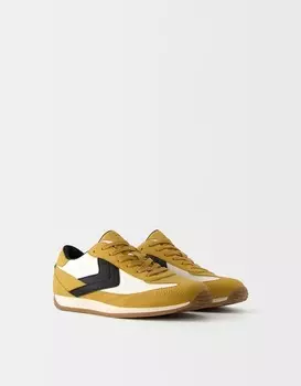 Ретро-Кеды Bershka, оранжевый