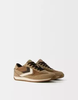 Ретро-Кеды Bershka, желтый