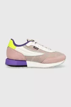 Ретро кроссовки Fila, розовый