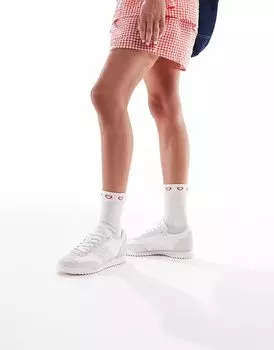 Ретро-кроссовки Tommy Jeans с рифленой подошвой в цвете «кремовый»