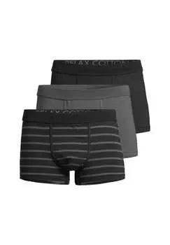 Ретро шорты/брюки 3 шт. в упаковке хлопок релаксация Seidensticker, мультиколор