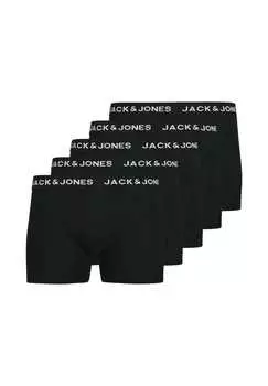 Ретро шорты / брюки 5 пар Энтони Jack & Jones, черный