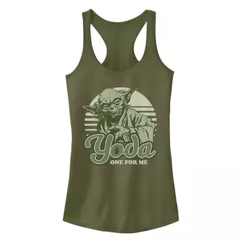 Ретро танк Yoda One For Me от Disney's Star Wars Yoda Racerback Disney