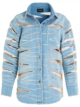 Retrofete джинсовая рубашка Avani, синий