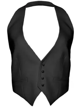 Retrofete флоренс жилет, черный