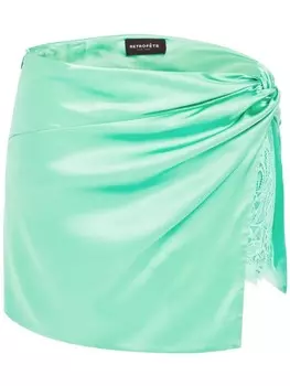 Retrofete Reeve mini skirt, зеленый