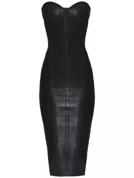 Retrofete трикотажное платье Charlize с покрытием