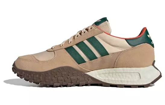 Retropy E5 Кроссовки унисекс с низким верхом цвета сепия/хаки/зеленый лес Adidas Originals