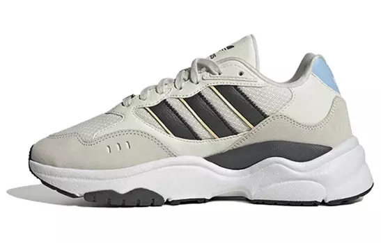 Retropy F90 Кроссовки женские с низким верхом белого/черного/серого цвета Adidas Originals