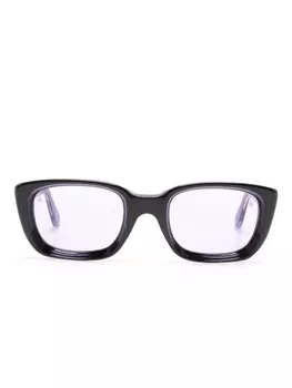 Retrosuperfuture солнцезащитные очки Lira в прямоугольной оправе, черный