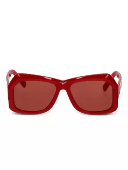 Retrosuperfuture солнцезащитные очки Tiznit из коллаборации с Marni, красный