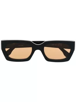 Retrosuperfuture солнцезащитные очки в квадратной оправе, черный