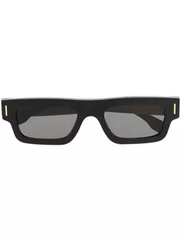 Retrosuperfuture солнцезащитные очки в квадратной оправе, черный
