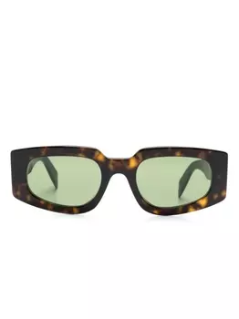 Retrosuperfuture солнцезащитные очки Yse черепаховой расцветки, коричневый