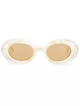 Retrosuperfuture солнцезащитные очки Zion Canyon, нейтральный цвет