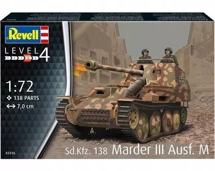 Revell 1:72 Sdkfz 138 Marder Iii Aufs M 03316