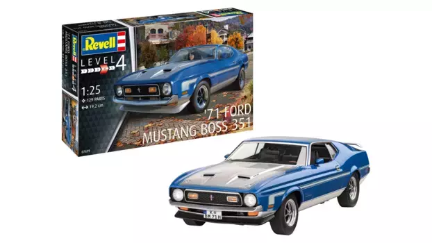Revell 71 Мустанг Босс 351