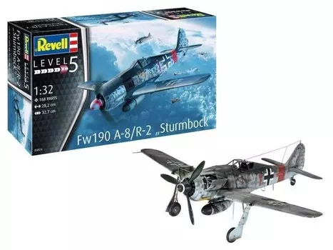 Revell, Fw190 A-8 Sturmbock 1/32, Пластиковая модель