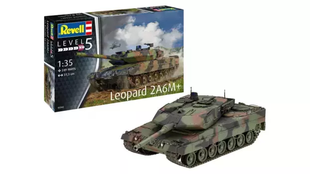 Revell Леопард 2 А6М+