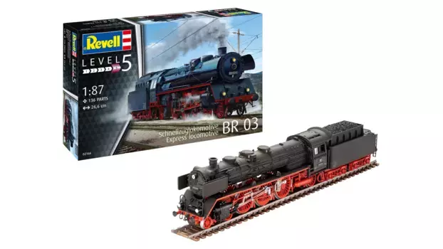 Revell Локомотив-экспресс BR03 и тендер