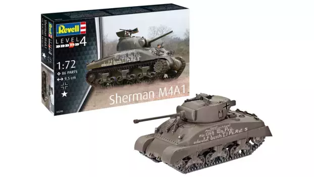 Revell Шерман М4А1
