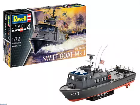 Revell, Swift Boat MK.I ВМС США, комплект модели